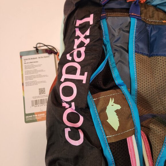 Cotopaxi Luzon 24L Backpack Del Dia Full Size Bag Multicolor Colorway New L - Picture 3 of 7